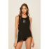 Plážový top KW0KW01026-BEH černá - Calvin Klein