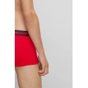 Pánské boxerky 50469775 černočervené - Hugo Boss