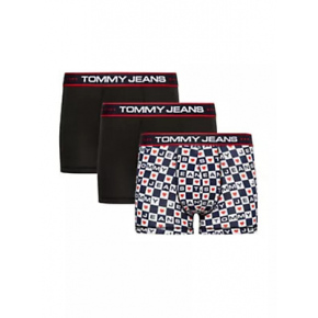 Pánské boxerky 3Pack TRUNK PRINT UM0UM03086 0SD - Tommy Hilfiger XL