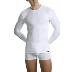 Pánské tričko 214 Authentic Bílé - CORNETTE
