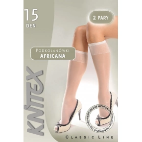 Dámské podkolenky AFRICANA Šedá - Knittex