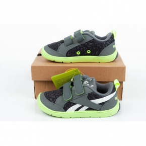 Dětské boty Ventureflex Jr BS5602 šedo-zelená - Reebok