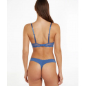 Dámská tanga 000QF6397E CKO modré - Calvin Klein