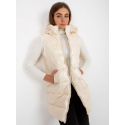 Dámská vesta NM KZ D2 3818.98P ecru - FPrice