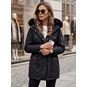 Dámská zimní bunda parka GODDESS TY3867 černá - FashionStreet