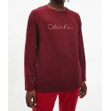 Pánský pyžamový set NM1592E 6NJ bordo/červená - Calvin Klein