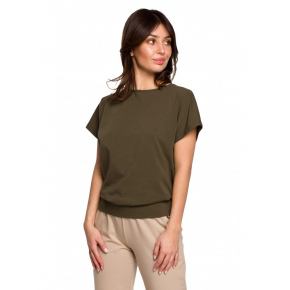 Dámská halenka B224 khaki - Bewear