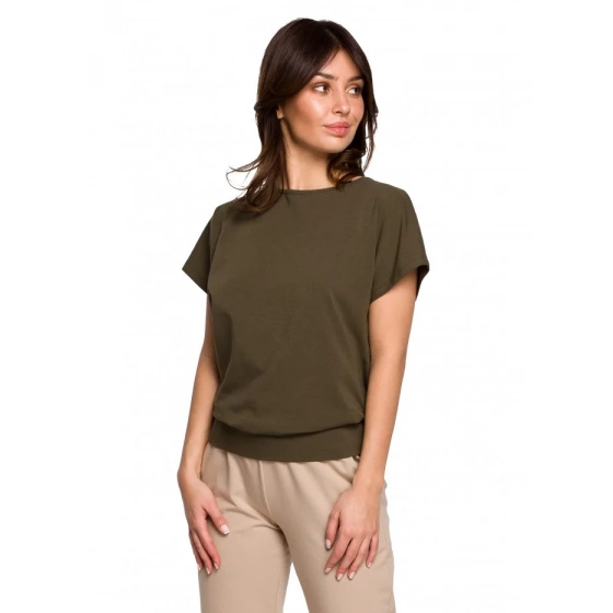 Dámská halenka B224 khaki - Bewear