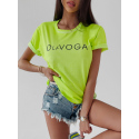 Dámské tričko 277745 neonově limetkové - Ola Voga