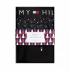 Pánský dárkový set boxerky + ponožky  UM0UM03048 0GU černé se vzorem - Tommy Hilfiger