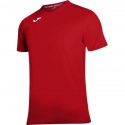 Unisex Fotbalové tričko Combi 100052.560 Tmavě malinová - Joma