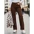 Dámské džíny UY2877 hnědé - FashionStreet 