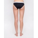 Spodní díl plavek KW0KW00658-BEH černobílá - Calvin Klein