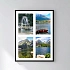 Personalizovaný magický fotoobraz v rámu - 30x40 - koláž fotografií 