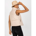 Dámská vesta NM KZ D2 3815-62.83 Světle béžová - FPrice