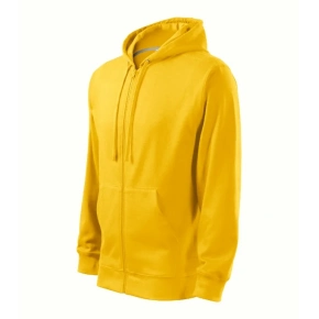 Trendy Zipper mikina pánská žlutá - Malfini