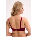 Dámská podprsenka Jovana 1313 Bordó - Gaia
