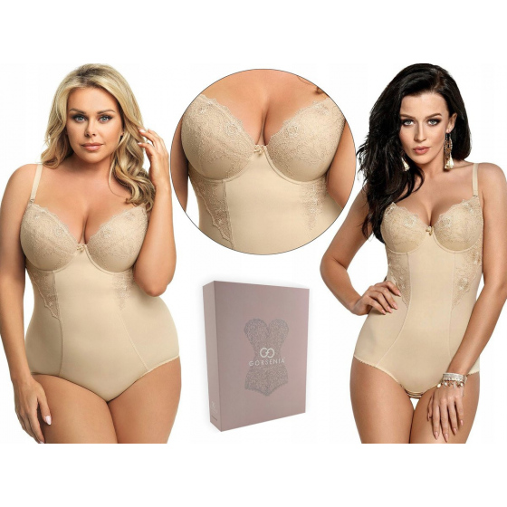 Dámské body Livia G184 béžová - Gorsenia