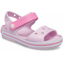Dívčí dětské sandálky 12856-6GD Růžová - Crocs
