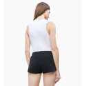 Dámské plážové šortky KW0KW00700-094 černá - Calvin Klein