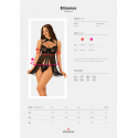Okouzlující košilka Elizenes babydoll - Obsessive