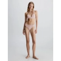 Dámská tanga 000QF7287E 7NS béžové - Calvin Klein