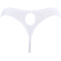 Dámské luxusní tanga V-10218 bílé - Axami