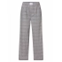 Dámské pyžamové kalhoty QS6893E 5FQ černo/bílá - Calvin Klein