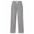 Dámské pyžamové kalhoty QS6893E 5FQ černo/bílá - Calvin Klein