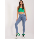 Dámské džínové kalhoty NM SP L12.14X Světle jeans modrá - FPrice