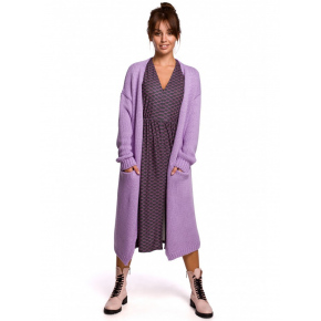 Dámský svetr BK053  levandulový - BeWear