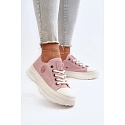 Dámské tenisky NN274129 růžové - Big Star