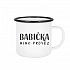 BABIČKA MIMO PROVOZ - bílý plecháček 350 ml