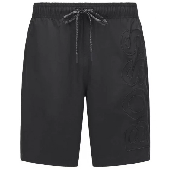 Pánské koupací kraťasy 50469329 001 černá Hugo Boss