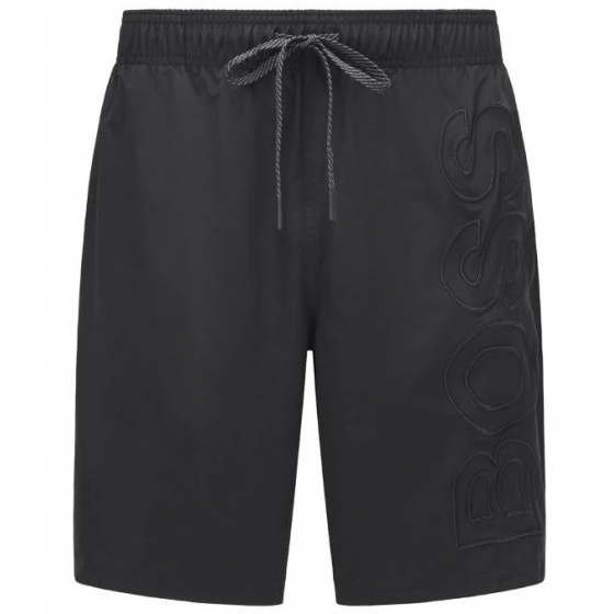 Pánské koupací kraťasy 50469329 001 černá Hugo Boss