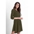 Dámské šaty OCTAVIA 244 Khaki - Ivon