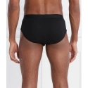 Pánské slipy 2Pack 112079 4R502 07320 černé - Emporio Armani