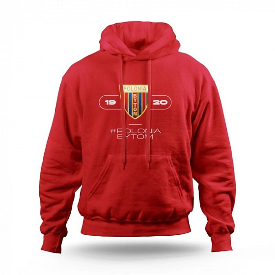 Mikina 1920 červená Polonia Bytom - SportRebel
