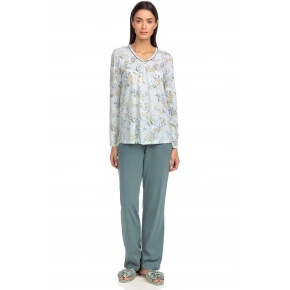 Vamp - Klasické dámské pyžamo Tina 15023 - Vamp gray fairy s