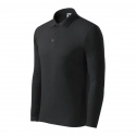 Pánské polo triko Pique Polo LS M MLI-22194 Tmavě šedá - Malfini
