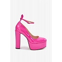 Dámské lodičky na sloupku C-240 fuksiové - Step in style