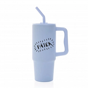 PÁTEK - světle modrý cestovní termohrnek 900 ml PÁTEK - světle modrý cestovní termohrnek 900 ml