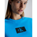 Dámský top QS6946E CC4 modré - Calvin Klein
