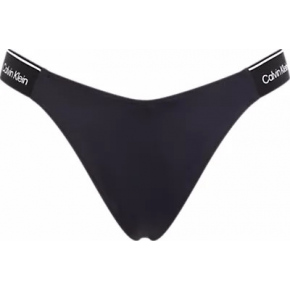 Dámské plavkové kalhotky DELTA BIKINI KW0KW02430 BEH černé - Calvin Klein
