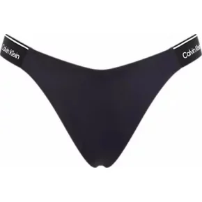 Dámské plavkové kalhotky DELTA BIKINI KW0KW02430 BEH černé - Calvin Klein