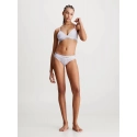Dámské kalhotky BIKINI 000QF7712E LL0 lila - Calvin Klein