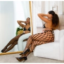 Sexy síťované punčocháče R39154 černé - In-Stylefashion
