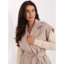 Dámská vesta béžová - Rue Paris