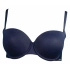 Podprsenka balkonová QF1833E-0PP modrá - Calvin Klein