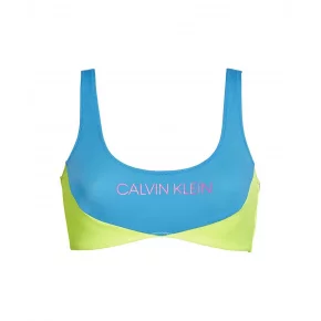 Vrchní díl plavek KW0KW00898-CEU modrožlutá - Calvin Klein